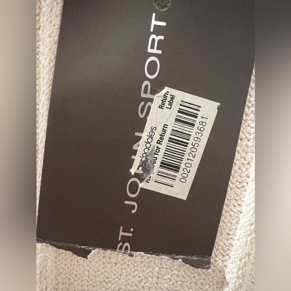 NWT St. John Sport Knit Dress, Wool Blend - Picture 5 of 7